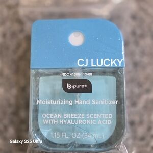 B PURE OCEAN BREEZE WITH HYALURONIC  Moisturizing Hand Sanitizer